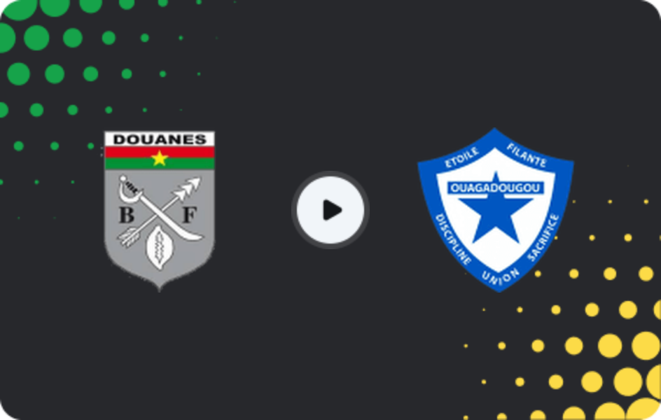 Where to watch Douanes — Etoile Filante, Ligue 1, 04.04.2026
