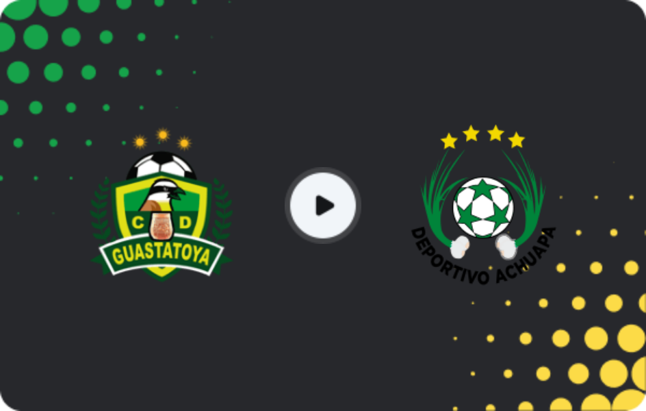Where to watch Guastatoya — Achuapa, Liga Nacional, 12.04.2026