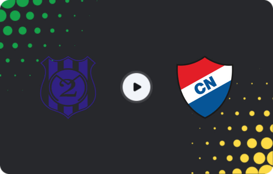 Where to watch 2 de Mayo — Nacional Asuncion, Division Profesional - Apertura, 12.04.2026