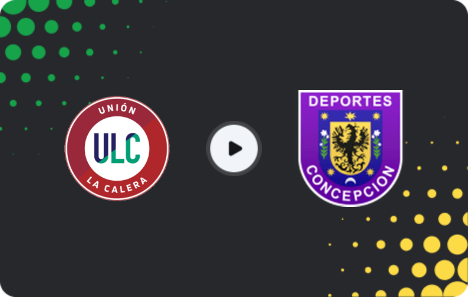 Where to watch Union La Calera — Concepción, Primera División, 12.04.2026