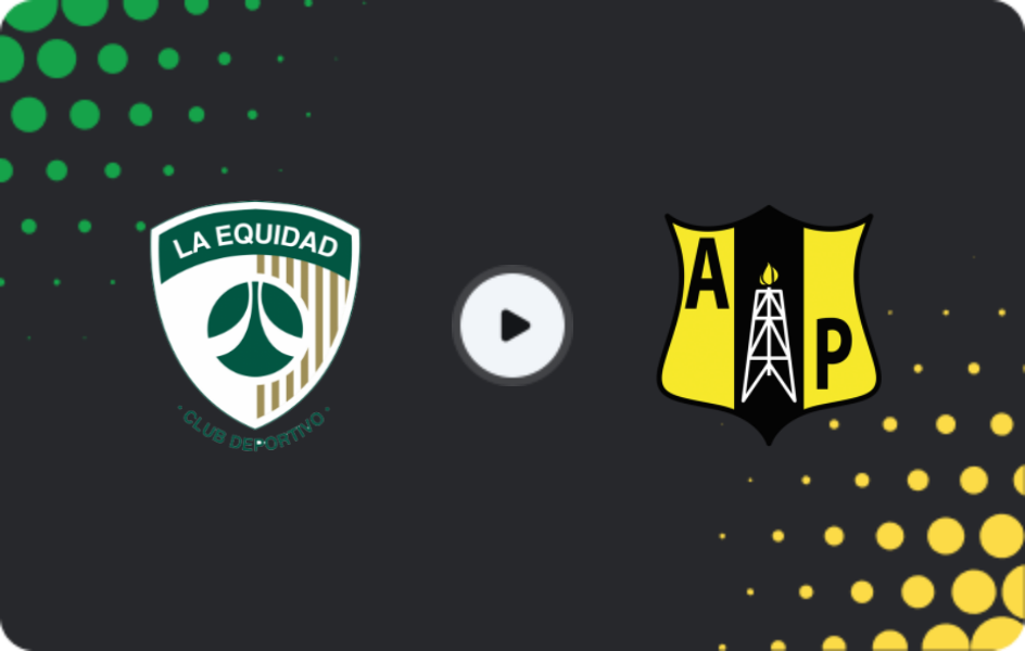 Where to watch La Equidad — Alianza Petrolera, Primera A, 13.04.2026