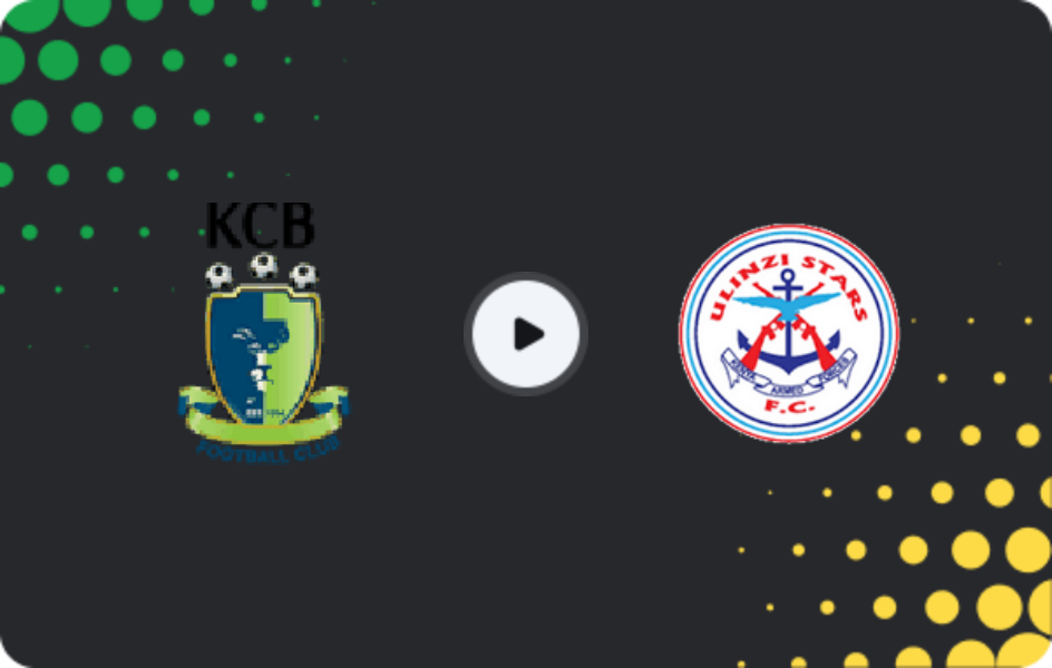 Where to watch KCB — Ulinzi Stars, Premier League, 13.04.2026