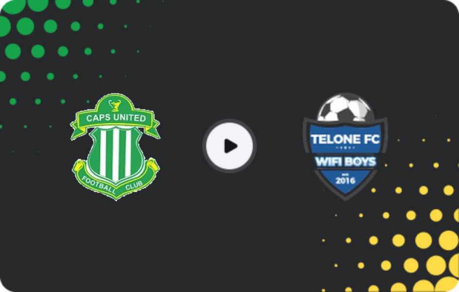 Where to watch CAPS United — TelOne, Premier Soccer League, 15.04.2026