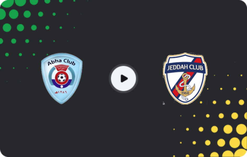 Where to watch Abha — Jeddah Club, Division 1, 15.04.2026