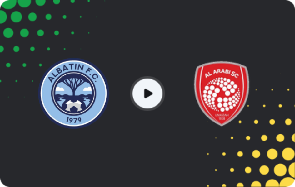 Where to watch Al Baten — Al Arabi SC, Division 1, 15.04.2026
