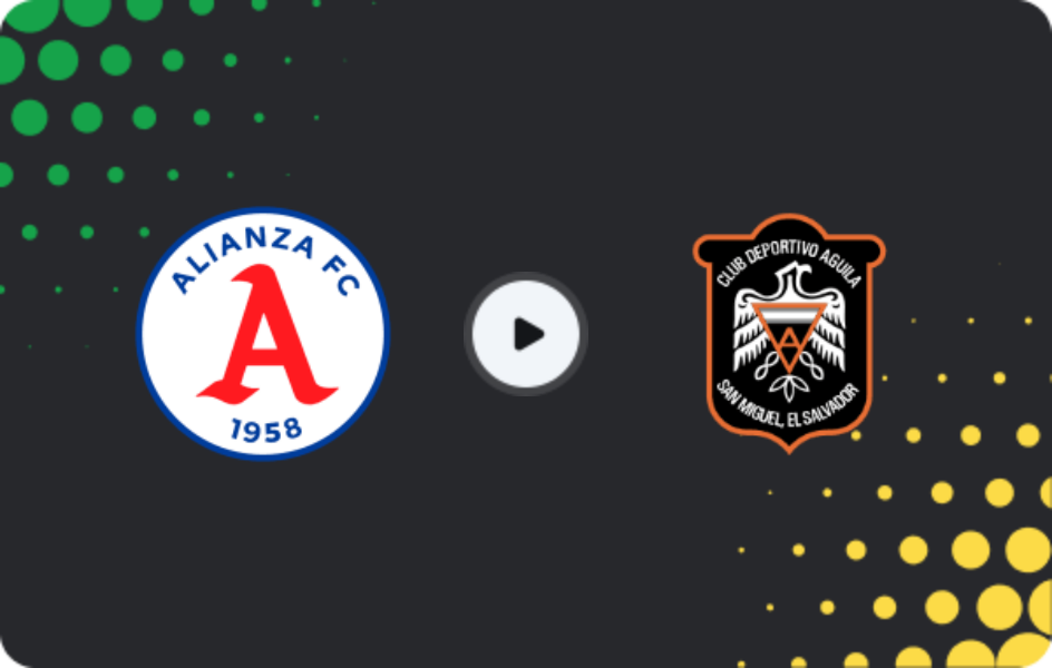 Where to watch Alianza — Águila, Primera Division, 15.04.2026