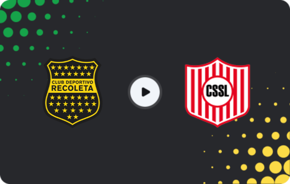Where to watch Deportivo Recoleta — Club Sp. San Lorenzo, Division Profesional - Apertura, 15.04.2026