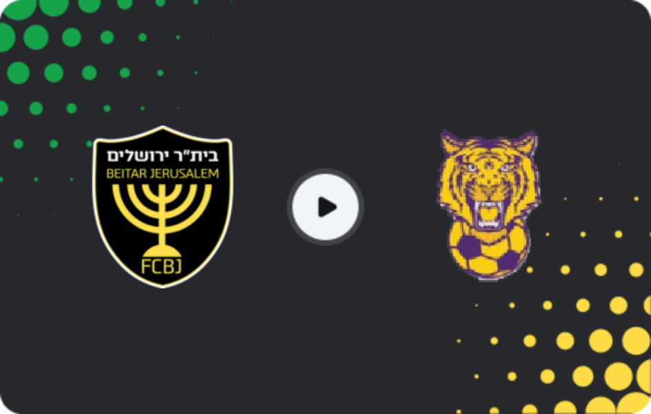 Where to watch FC Jerusalem — Holon Yermiyahu, Liga Alef, 17.04.2026