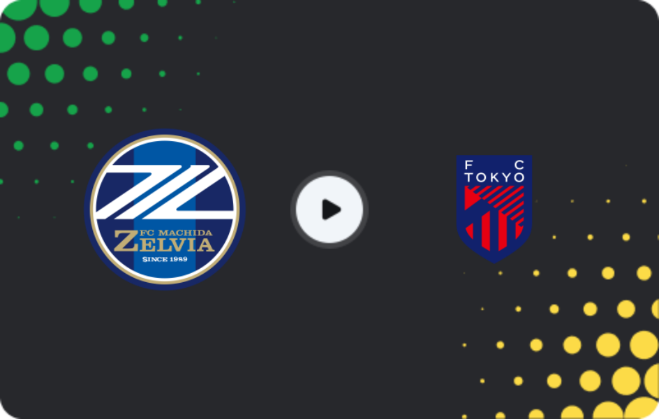Where to watch Machida Zelvia — FC Tokyo, J1 League, 18.04.2026