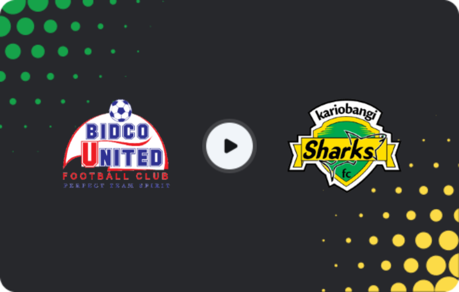 Where to watch Bidco United — Kariobangi Sharks, Premier League, 18.04.2026