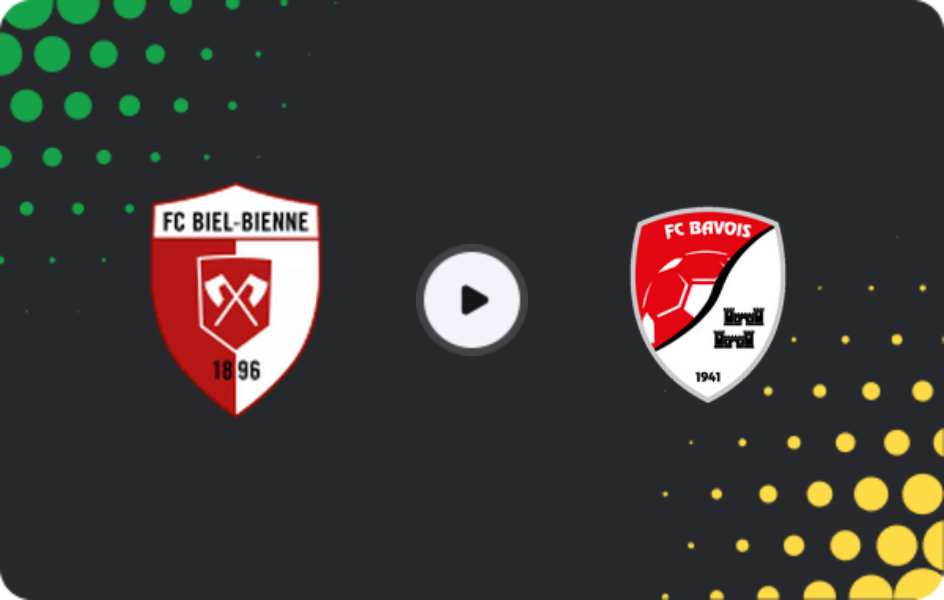 Where to watch Biel-Bienne — Bavois, 1. Liga Promotion, 19.04.2026