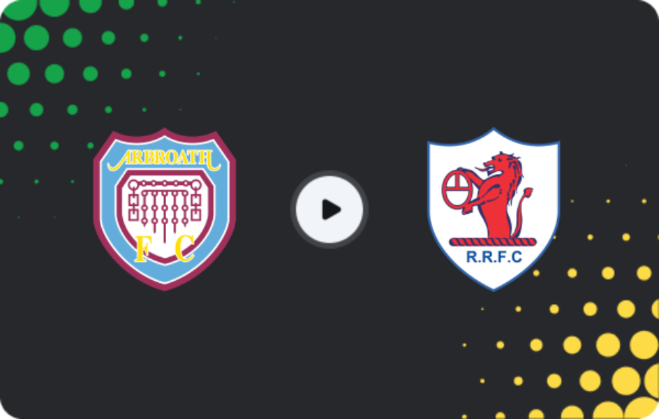 Where to watch Arbroath — Raith Rovers, Championship, 18.04.2026