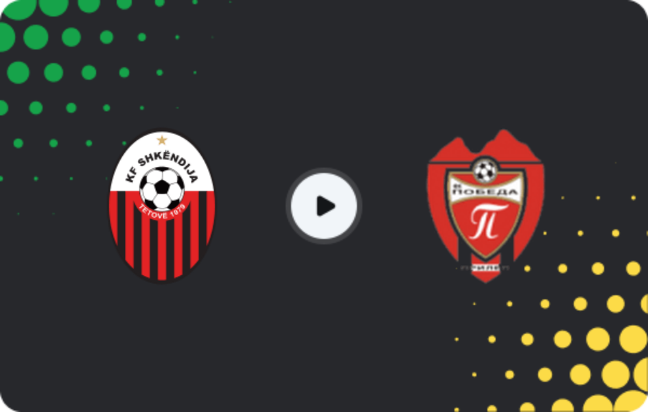 Where to watch Shkëndija Haraçinë — Pobeda, Second League, 18.04.2026