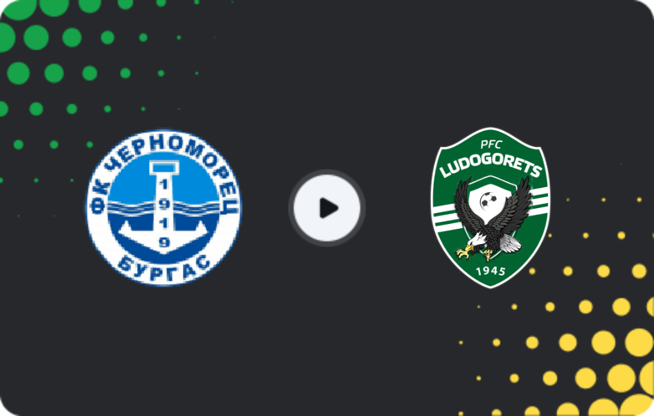 Where to watch Chernomorets 1919 Burgas — Ludogorets II, Second League, 18.04.2026