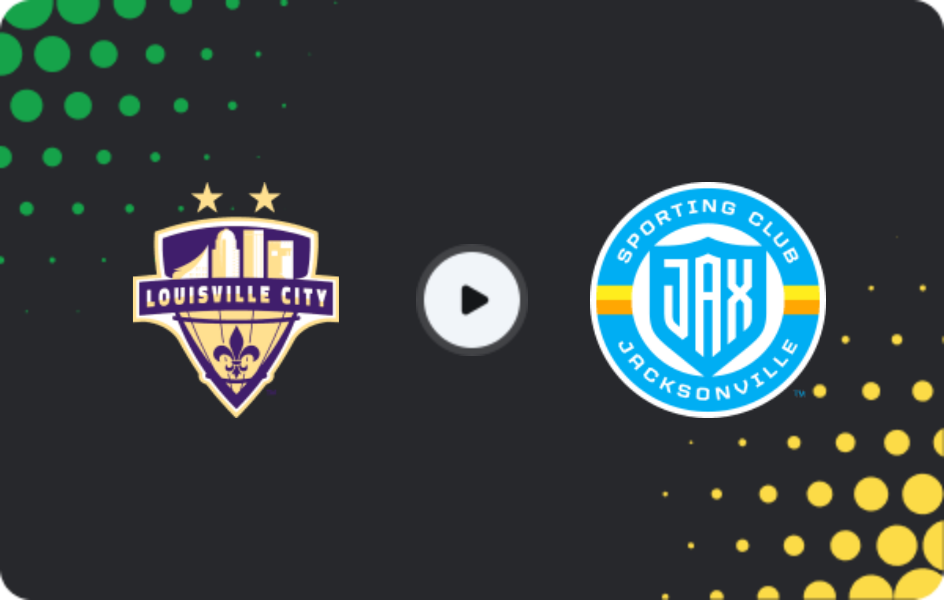 Where to watch Louisville City — Sporting JAX, USL Championship, 18.04.2026