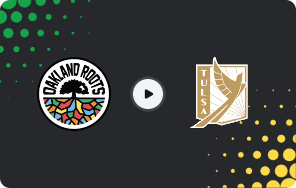 Where to watch Oakland Roots — FC Tulsa, USL Championship, 18.04.2026