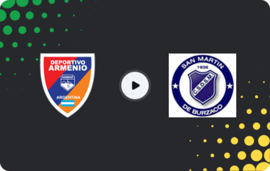 Where to watch Deportivo Armenio — San Martín Burzaco, Primera B Metropolitana, 25.04.2026