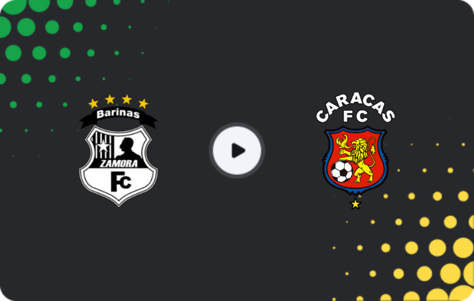 Where to watch Zamora FC — Caracas, Primera División, 18.04.2026