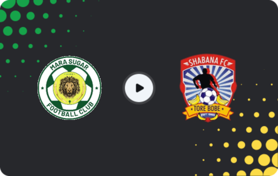 Where to watch Mara Sugar — Shabana, Premier League, 19.04.2026