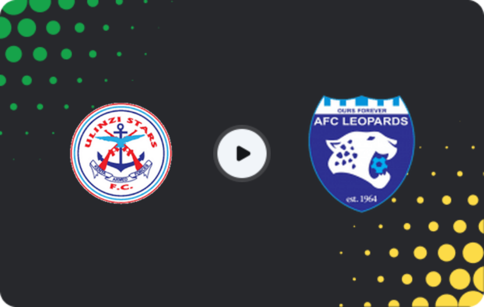 Where to watch Ulinzi Stars — AFC Leopards, Premier League, 19.04.2026