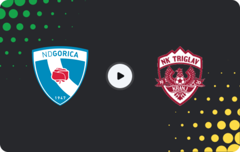 Where to watch Gorica — Triglav, 2. SNL, 19.04.2026