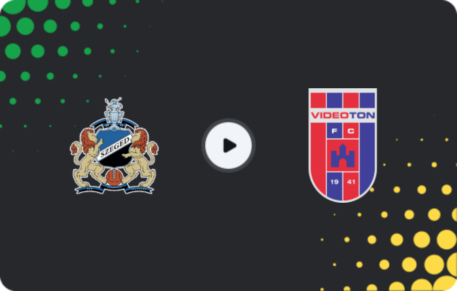 Where to watch Szeged 2011 — Fehérvár FC, NB II, 19.04.2026