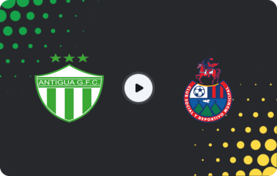 Where to watch Antigua GFC — Municipal, Liga Nacional, 19.04.2026