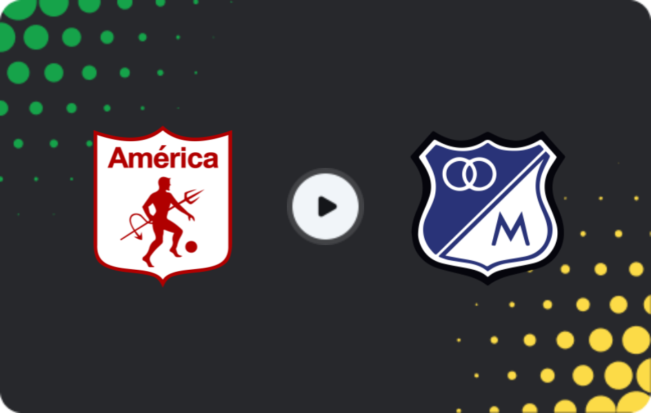 Where to watch America de Cali — Millonarios, Primera A, 19.04.2026