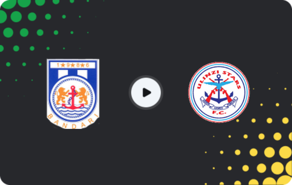 Where to watch Bandari — Ulinzi Stars, Premier League, 25.04.2026