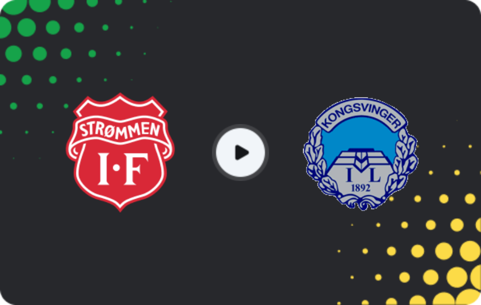 Where to watch Strommen — Kongsvinger, 1. Division, 25.04.2026