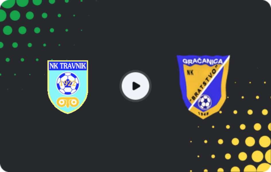 Where to watch Travnik — Bratstvo Gračanica, 1st League - FBiH, 25.04.2026