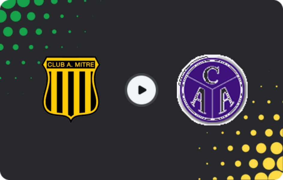 Where to watch Atletico Mitre — Acassuso, Primera Nacional, 02.05.2026