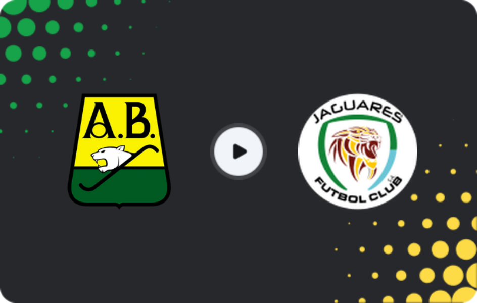 Where to watch Bucaramanga — Jaguares, Primera A, 25.04.2026