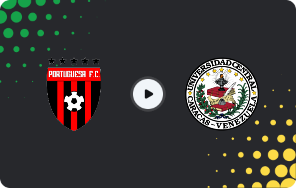 Where to watch Portuguesa FC — Universidad Central, Primera División, 25.04.2026