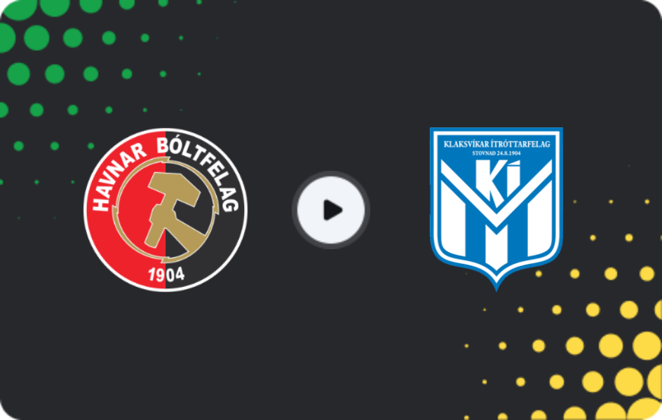 Where to watch HB Tórshavn — Klaksvik, Meistaradeildin, 26.04.2026