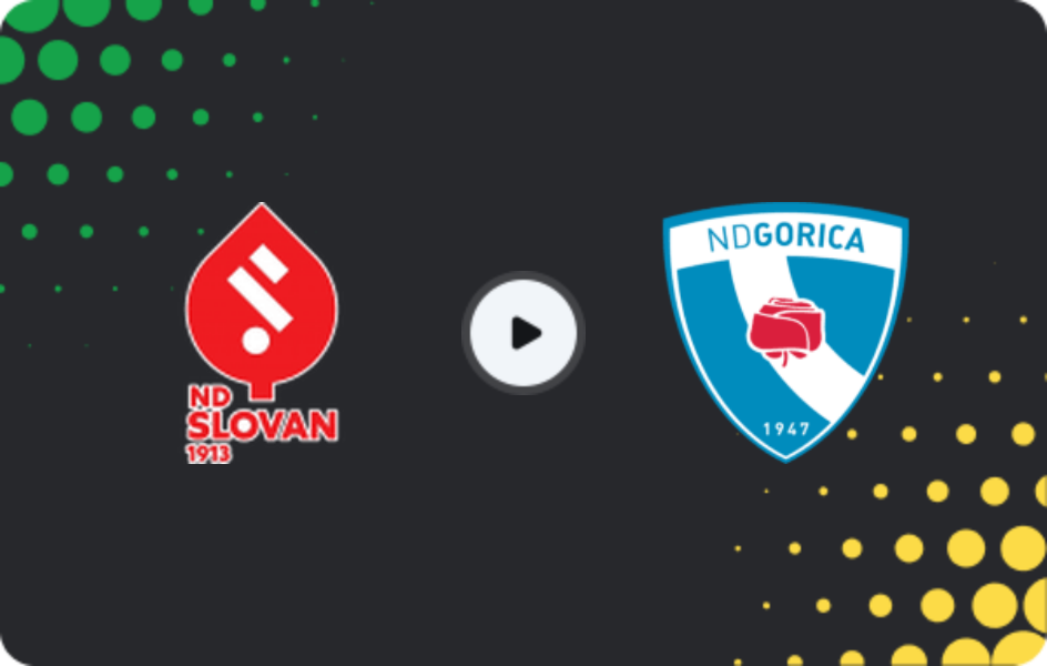 Where to watch Slovan Ljubljana — Gorica, 2. SNL, 26.04.2026