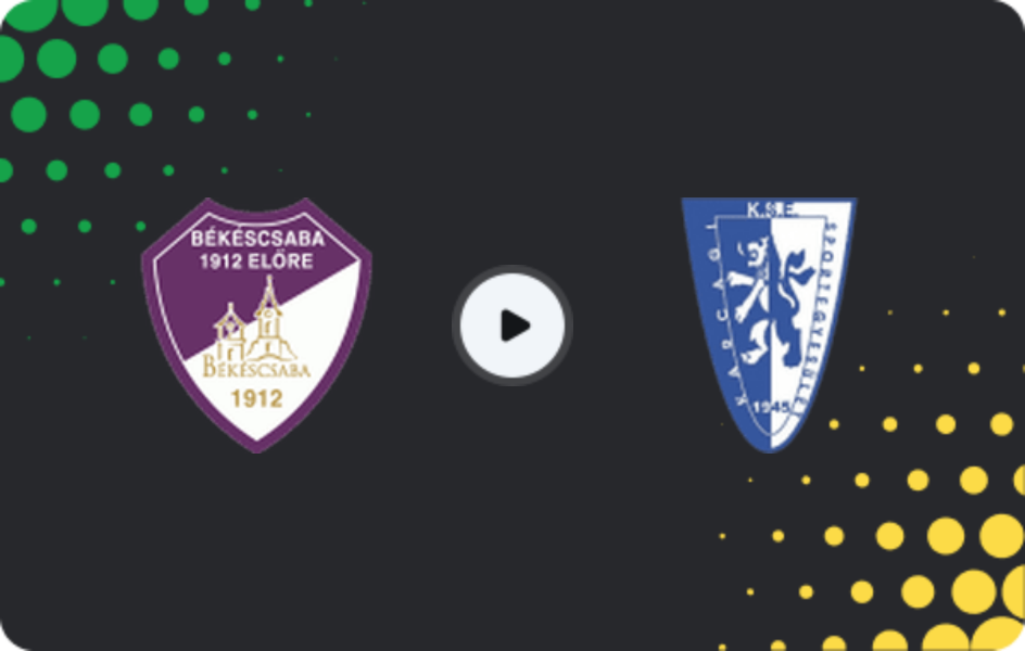Where to watch Bekescsaba 1912 — Karcag SE, NB II, 26.04.2026