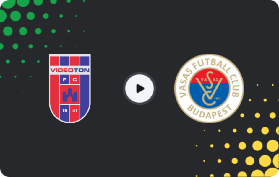 Where to watch Fehérvár FC — Vasas, NB II, 26.04.2026