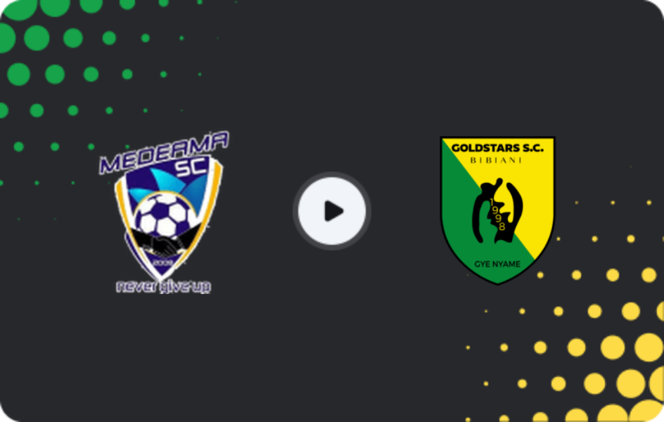 Where to watch Medeama — Bibiani Gold Stars, Premier League, 26.04.2026