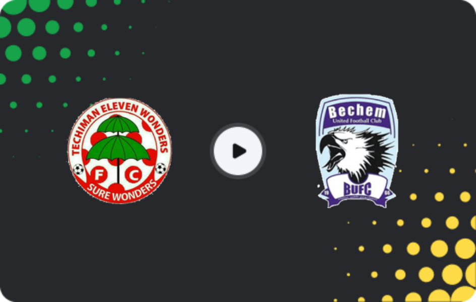 Where to watch Eleven Wonders — Bechem United, Premier League, 26.04.2026