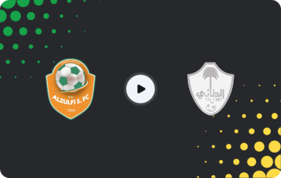 Where to watch Al Zulfi — Al Taee, Division 1, 28.04.2026