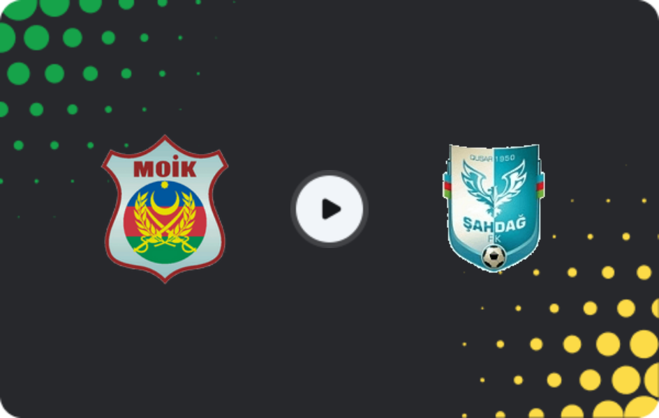 Where to watch MOIK — Şahdağ, Birinci Dasta, 29.04.2026