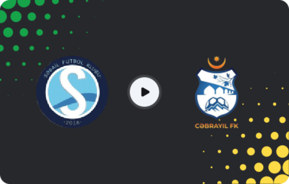 Where to watch Səbail — Cəbrayıl, Birinci Dasta, 29.04.2026