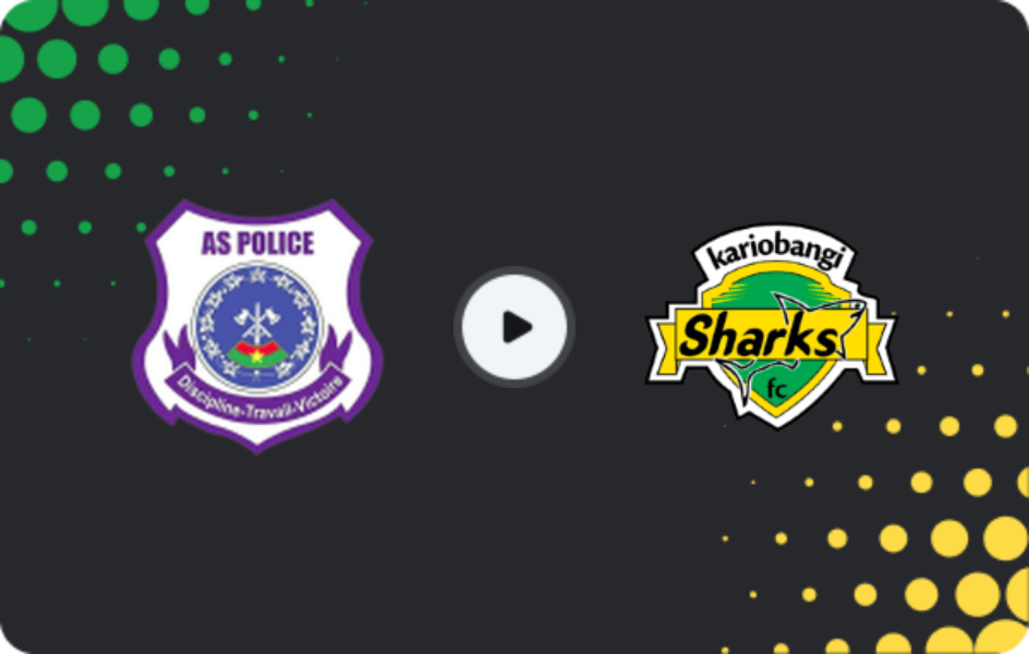 Where to watch Police — Kariobangi Sharks, Premier League, 01.05.2026