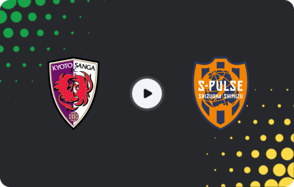 Where to watch Kyoto Sanga — Shimizu S-pulse, J1 League, 02.05.2026