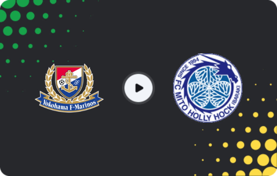 Where to watch Yokohama F. Marinos — Mito Hollyhock, J1 League, 02.05.2026