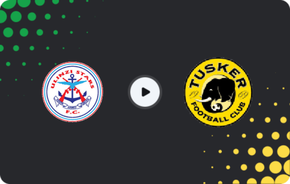 Where to watch Ulinzi Stars — Tusker, Premier League, 02.05.2026