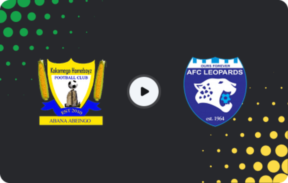 Where to watch Homeboyz — AFC Leopards, Premier League, 02.05.2026