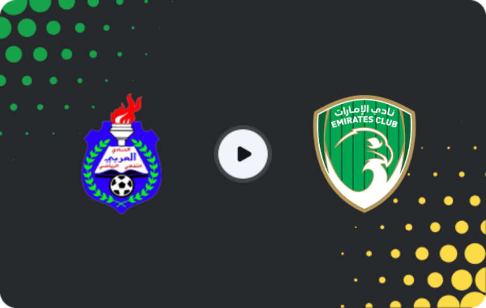 Where to watch Al Arabi — Emirates Club, First Division, 02.05.2026