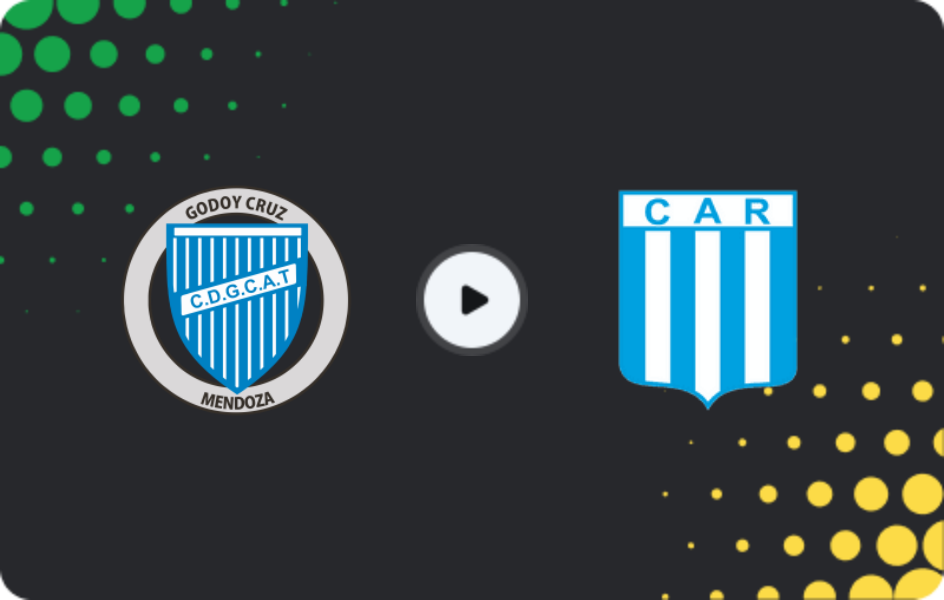 Where to watch Godoy Cruz — Racing Cordoba, Primera Nacional, 09.05.2026